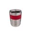 Mug Isolant Hermétique Silicone 0,25L Rouge