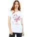 Disney - T-shirt ARISTOCATS MARIE BOW - Femme (Blanc) - UTBI18006-2