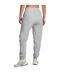 Womens/ladies Unstoppable Fleece Athletic Joggers Grey Under Armour-3