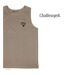 Débardeur homme Challenger SOLEIL taupe — Confort pur coton jersey peigné-4