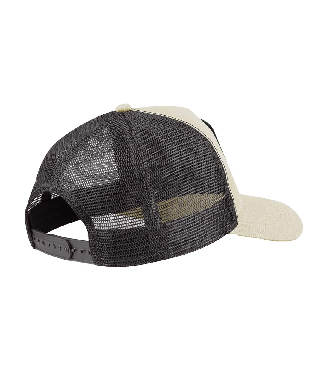 Casquette Trucker Motif/style Écusson Adulte Beige Gris Gris Ombre Beechfield-2