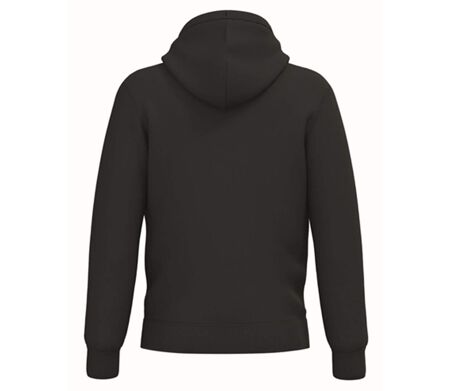 Sweat zippé doublé sherpa - Unisexe - PAT460 - noir