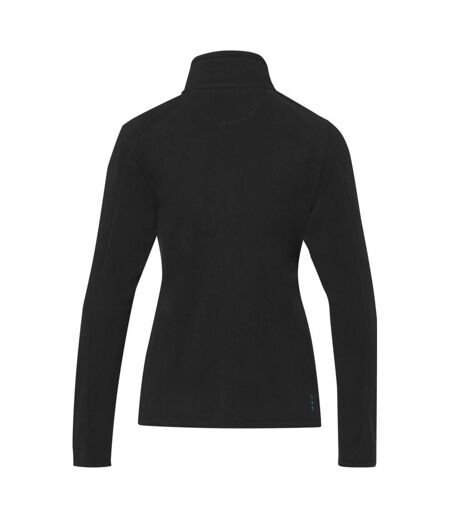 Elevate NXT Womens/Ladies Amber Recycled Full Zip Fleece Jacket (Solid Black) - UTPF4076