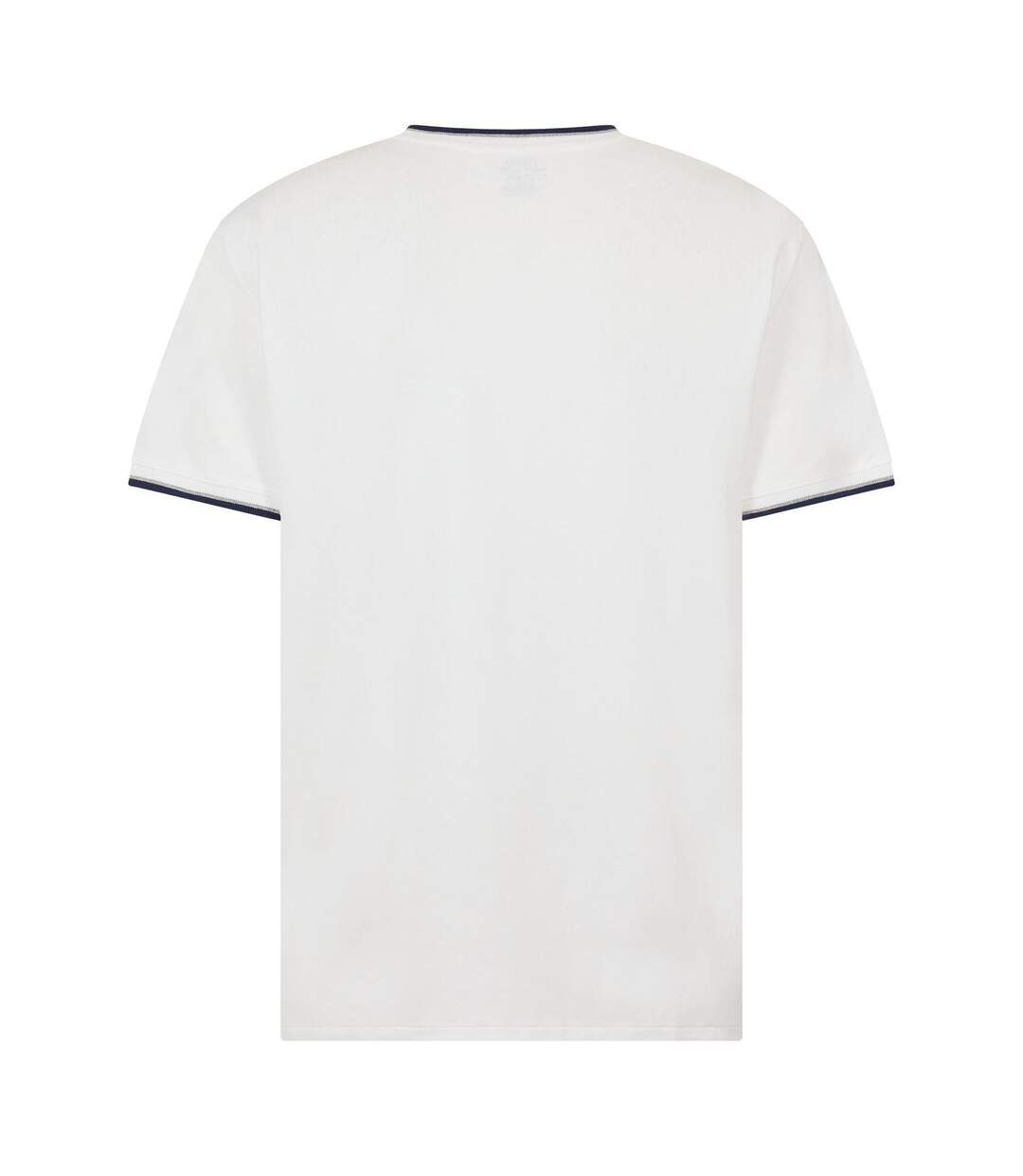 Mens Tipped Cotton T-shirt White Ralph Lauren-1