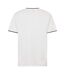 Mens Tipped Cotton T-shirt White Ralph Lauren-1