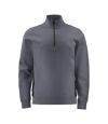 Projob Mens Half Zip Sweatshirt (Gray)