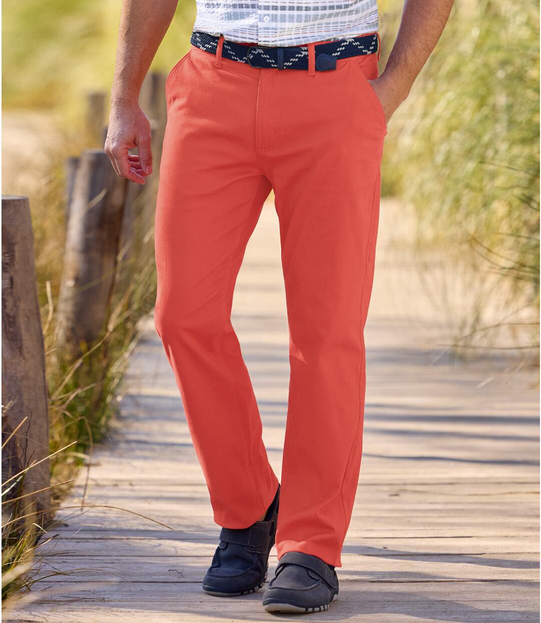 Pantalon Chino Stretch Casual 