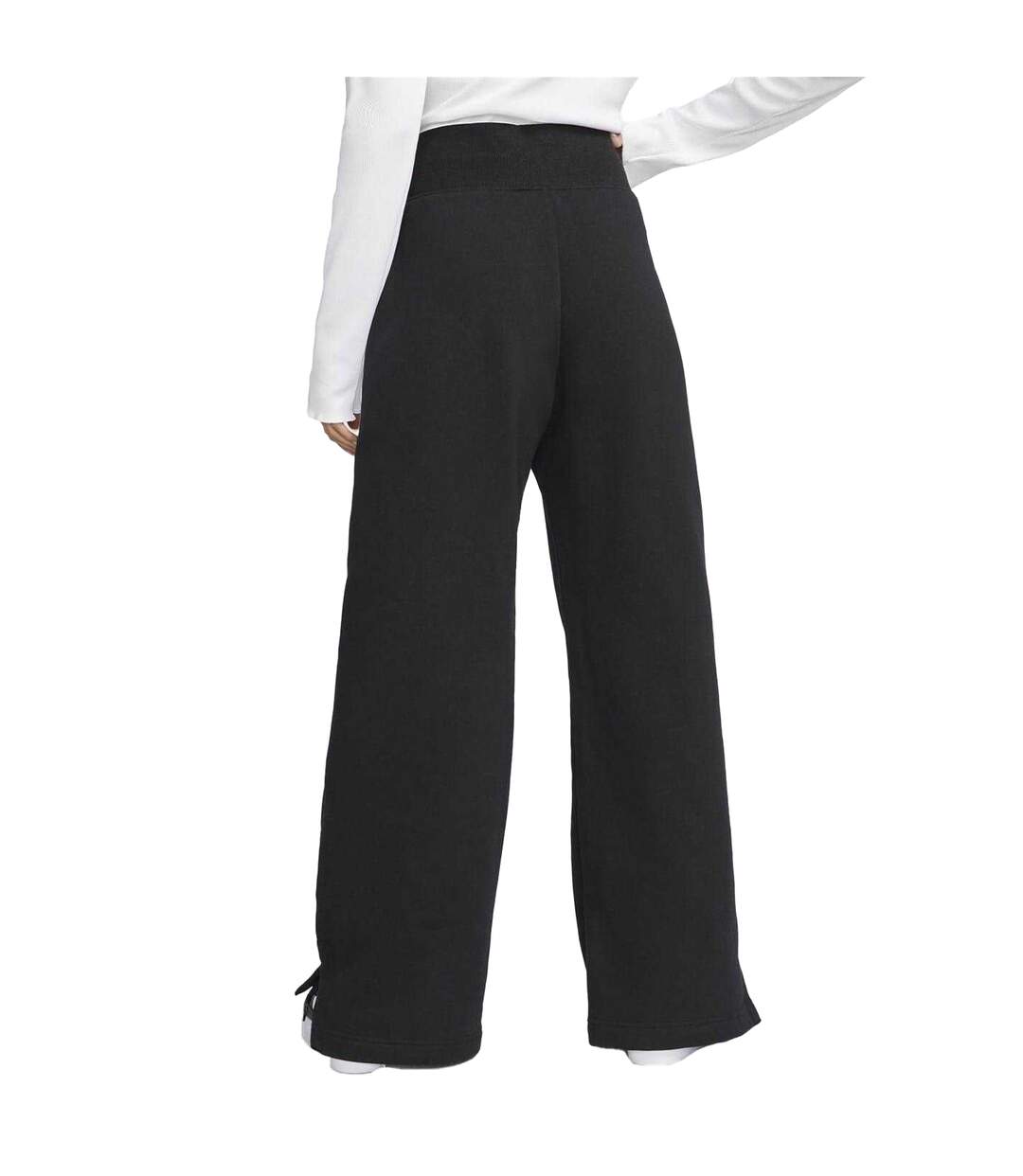 Womens/ladies High Waist Sweatpants Black Nike-2