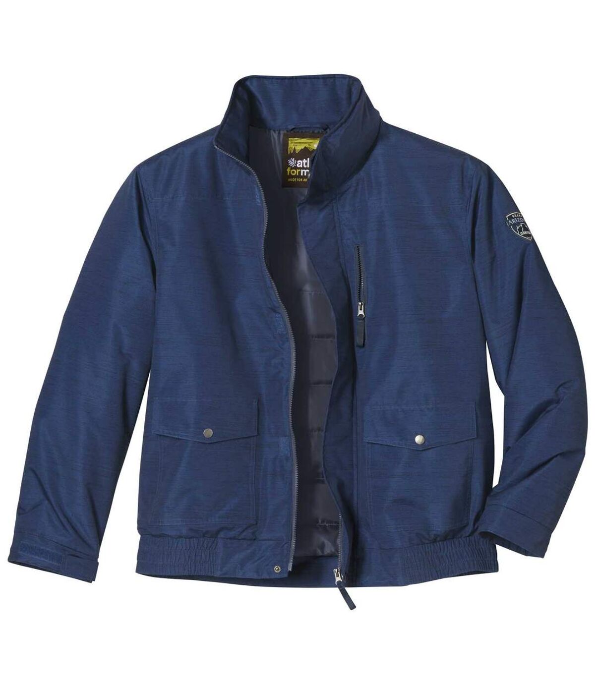 Pikowana kurtka z mikrofibry  Atlas For Men
