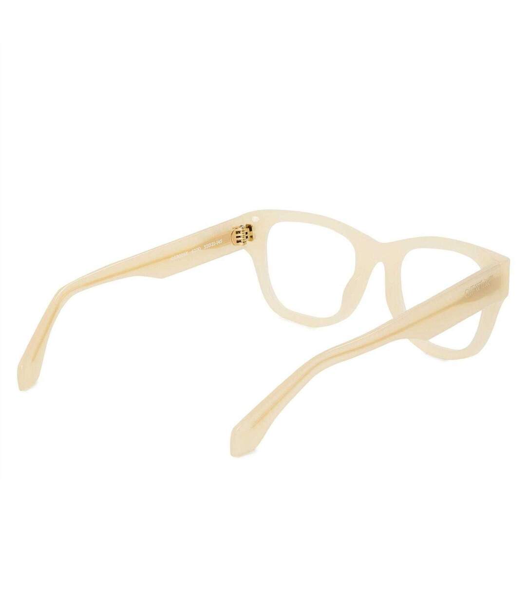 Lunettes De Soleil Motif/style Rectangulaire Style 8k Adulte Taille Unique Brun Clair Off-White-2
