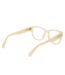 Lunettes De Soleil Motif/style Rectangulaire Style 8k Adulte Taille Unique Brun Clair Off-White-2
