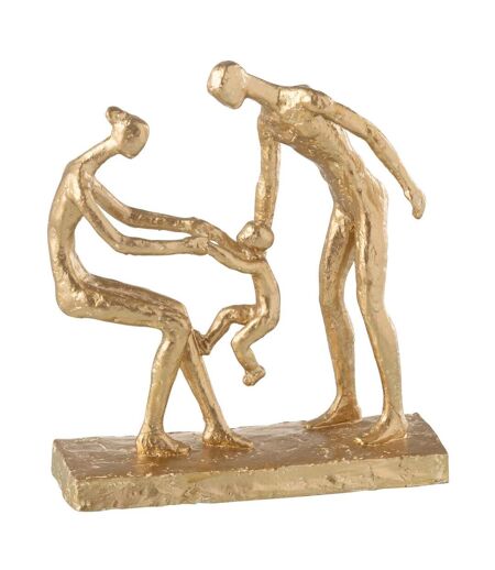 Statuette Famille Brady 28cm Or