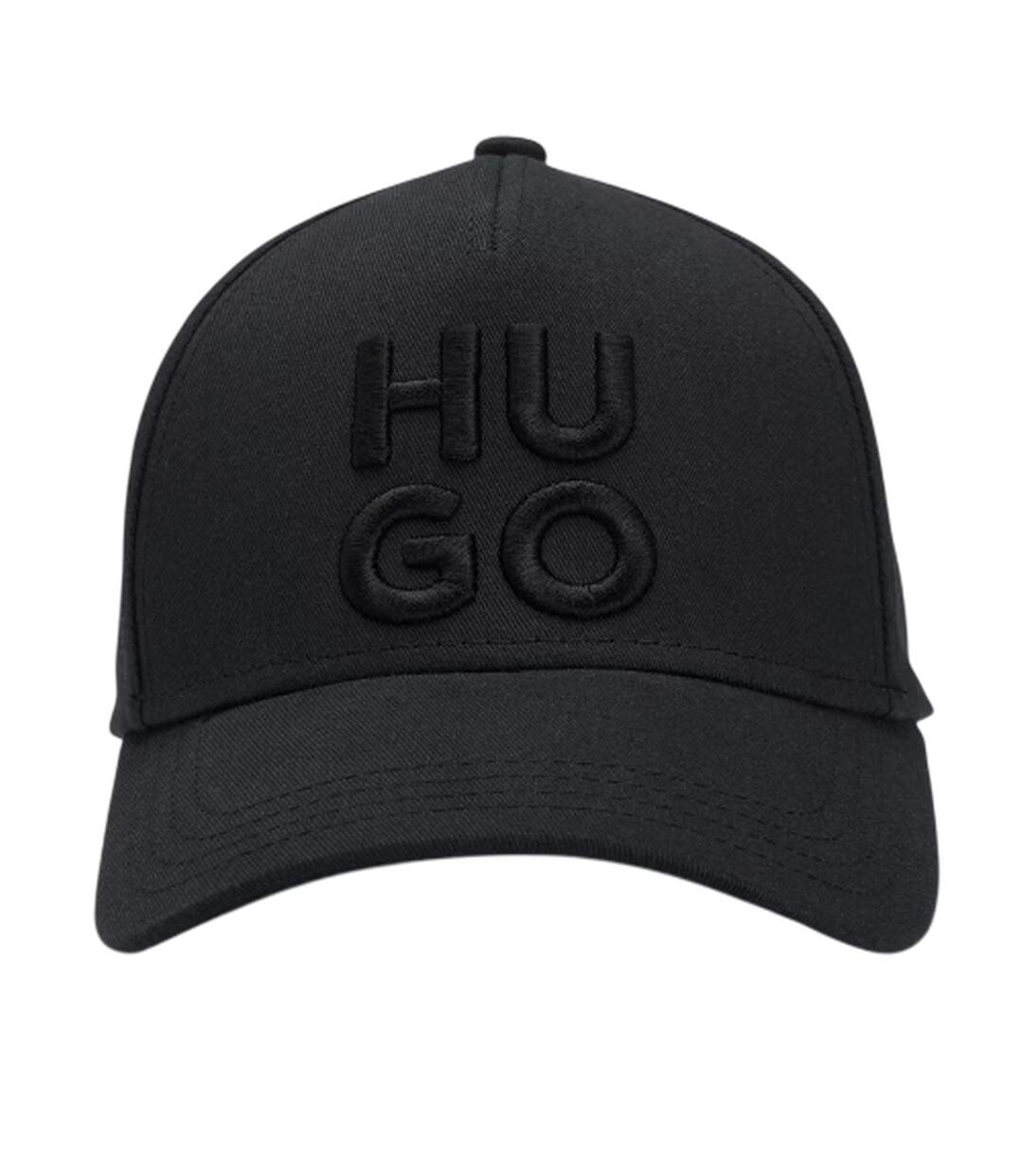 Mens Jude Embroidered Logo Baseball Cap Black Hugo-4