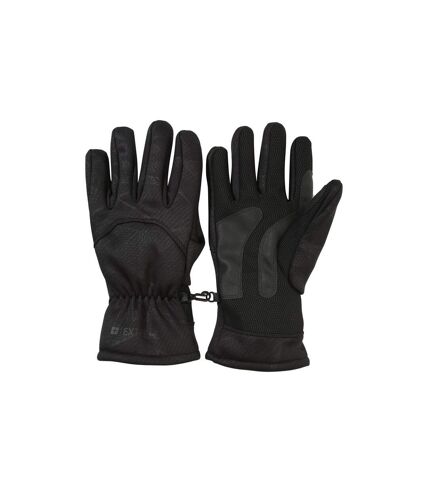 Womens/ladies extreme waterproof gloves black Mountain Warehouse