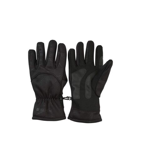 Womens/ladies extreme waterproof gloves black Mountain Warehouse