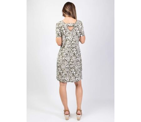 Robe courte motif ethnique CLAUDIA en coton Coton Du Monde