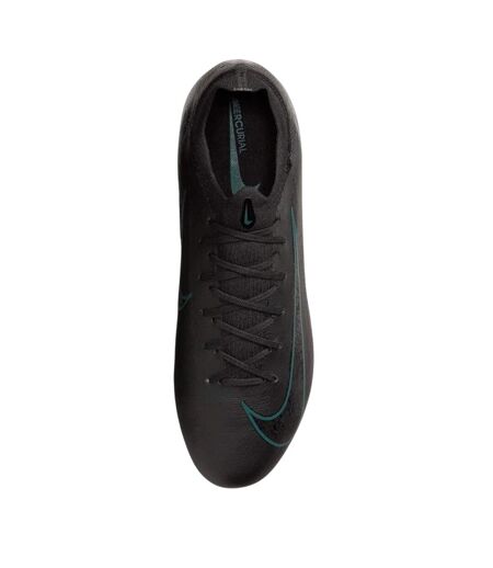 Mens Mercurial Vapor 16 Firm Ground Football Boots Black Green Nike