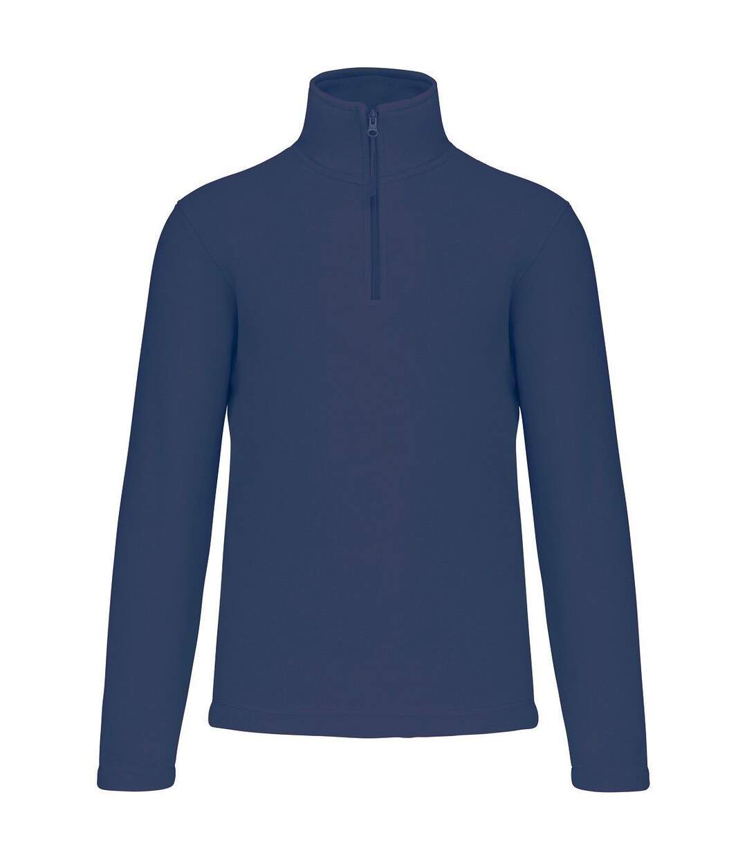 Sweat micropolaire zippé - Homme - K912 - bleu deep blue