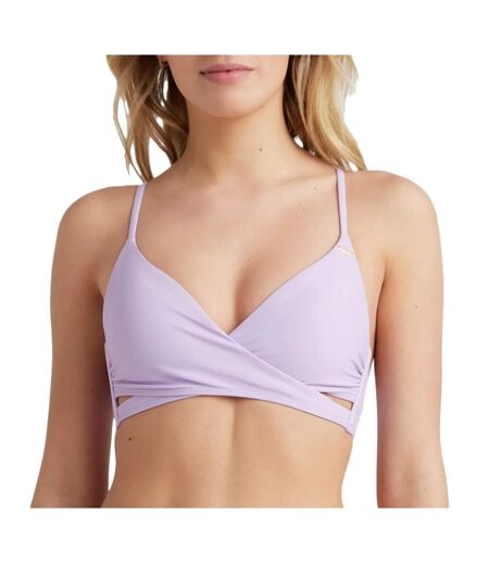 Haut de maillot de bain mauve femme o'neill baay