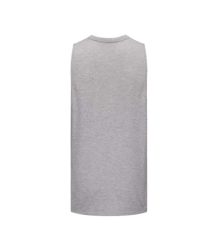 Mens Flex Vest Top Grey Marl Everlast