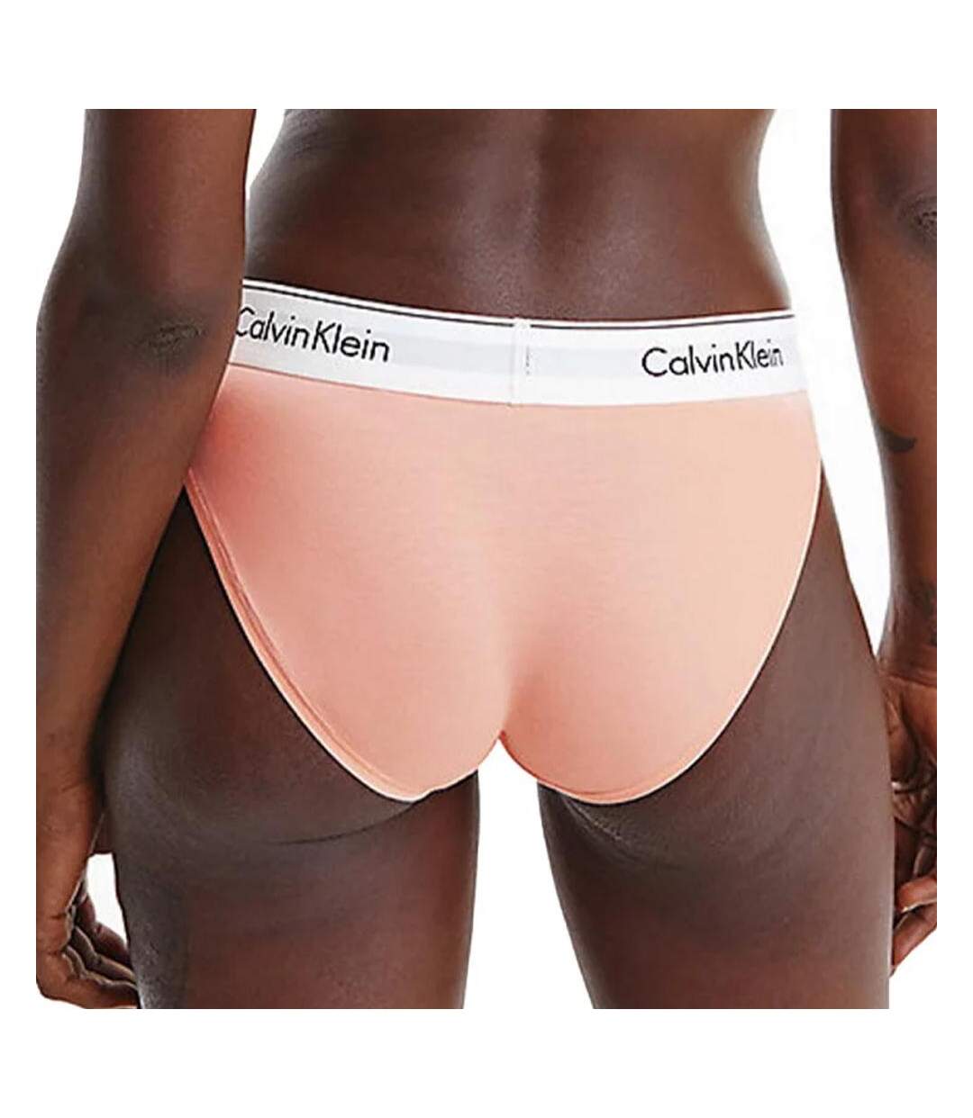Culotte rose femme calvin klein jeans bikini - l-2