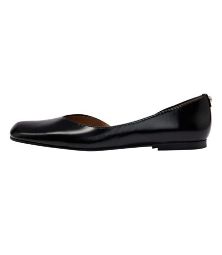 Ballerines rose femme noir Boss