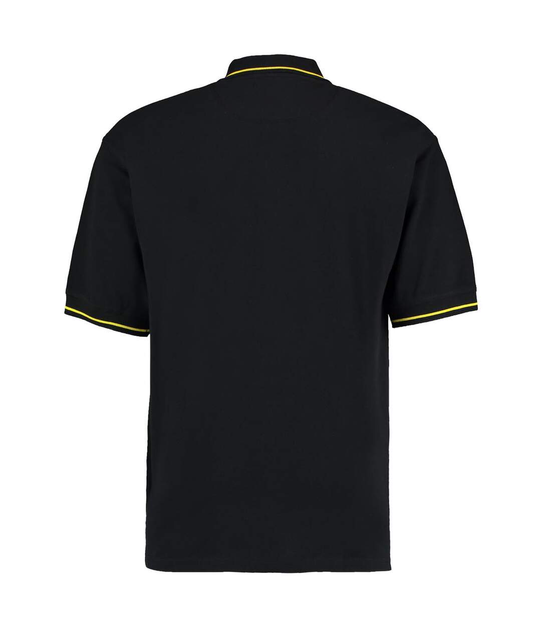 Polo À Manches Courtes  St. Mellion Pour Homme Noir Jaune Kustom Kit-2