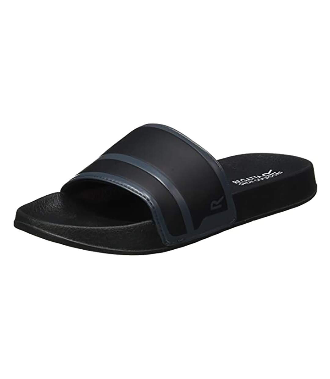 Claquettes Shift Homme Noir Gris Regatta-3