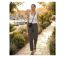 MAYFLOWER BEA1G - Pantalon Cargo Femme Gris : Style Ranger et Confort Coton-5