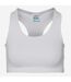 AWDis Just Cool Womens/Ladies Girlie Sports Crop Top (Arctic White)