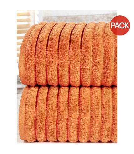 Pack of 2  Bale ribbed towel  one size spice Bedding & Beyond