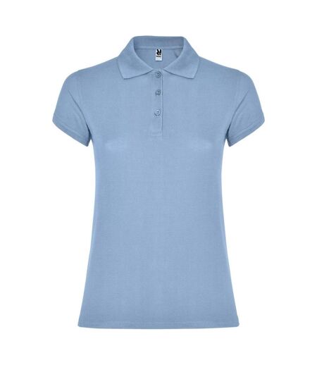 Polo Star Femme Bleu Ciel Roly