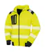 Sweat À Capuche Robust Safety Homme Jaune Fluo Result Genuine Recycled-2
