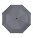 Bullet 21.5in Ida 3-Section Umbrella (Grey) (24 x 97 cm) - UTPF911