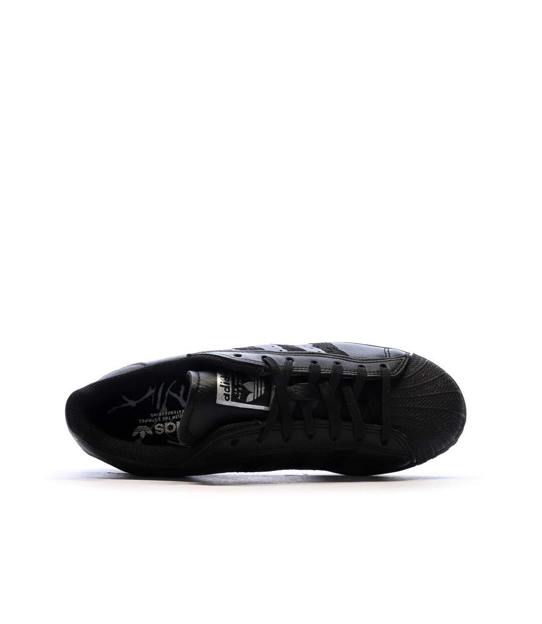 Baskets noires homme adidas superstar id8723-4