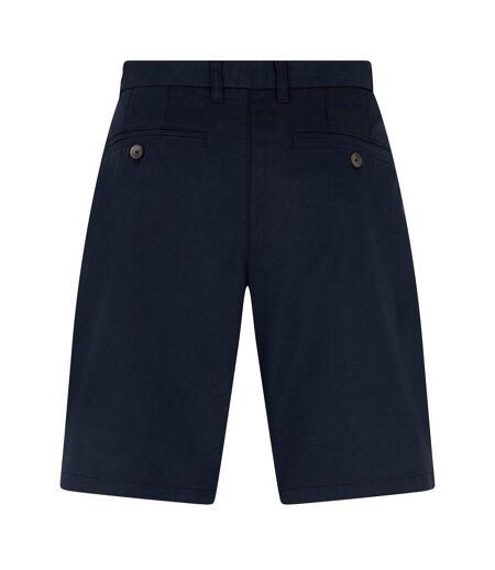 Mens Alscot Cotton Blend Chino Shorts Navy Ted Baker