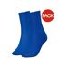 Chaussettes Motif/style Uni Femme Bleu Tommy Hilfiger-1