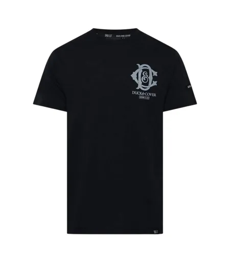 T-shirt Randolph Homme Noir Duck And Cover