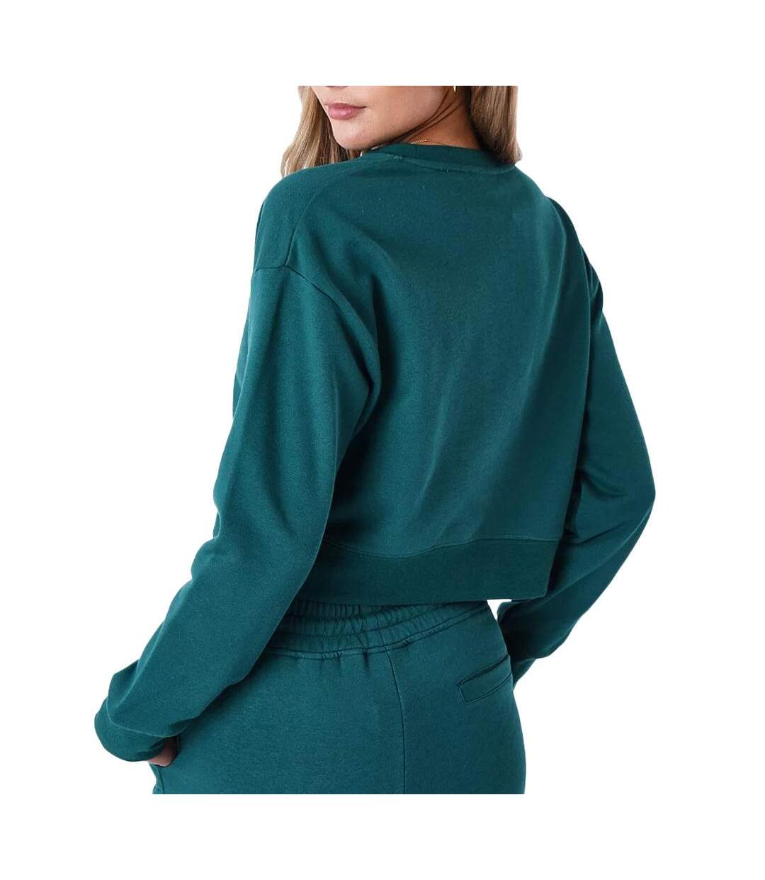 Sweat vert forêt femme project x paris f212103 - l-2