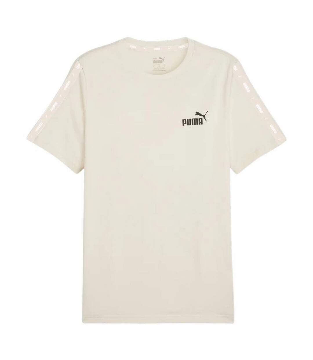 T-shirt Essential Homme Beige Crème Puma-1