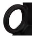 Vase Déco avec Anses Olme 22cm Noir-2