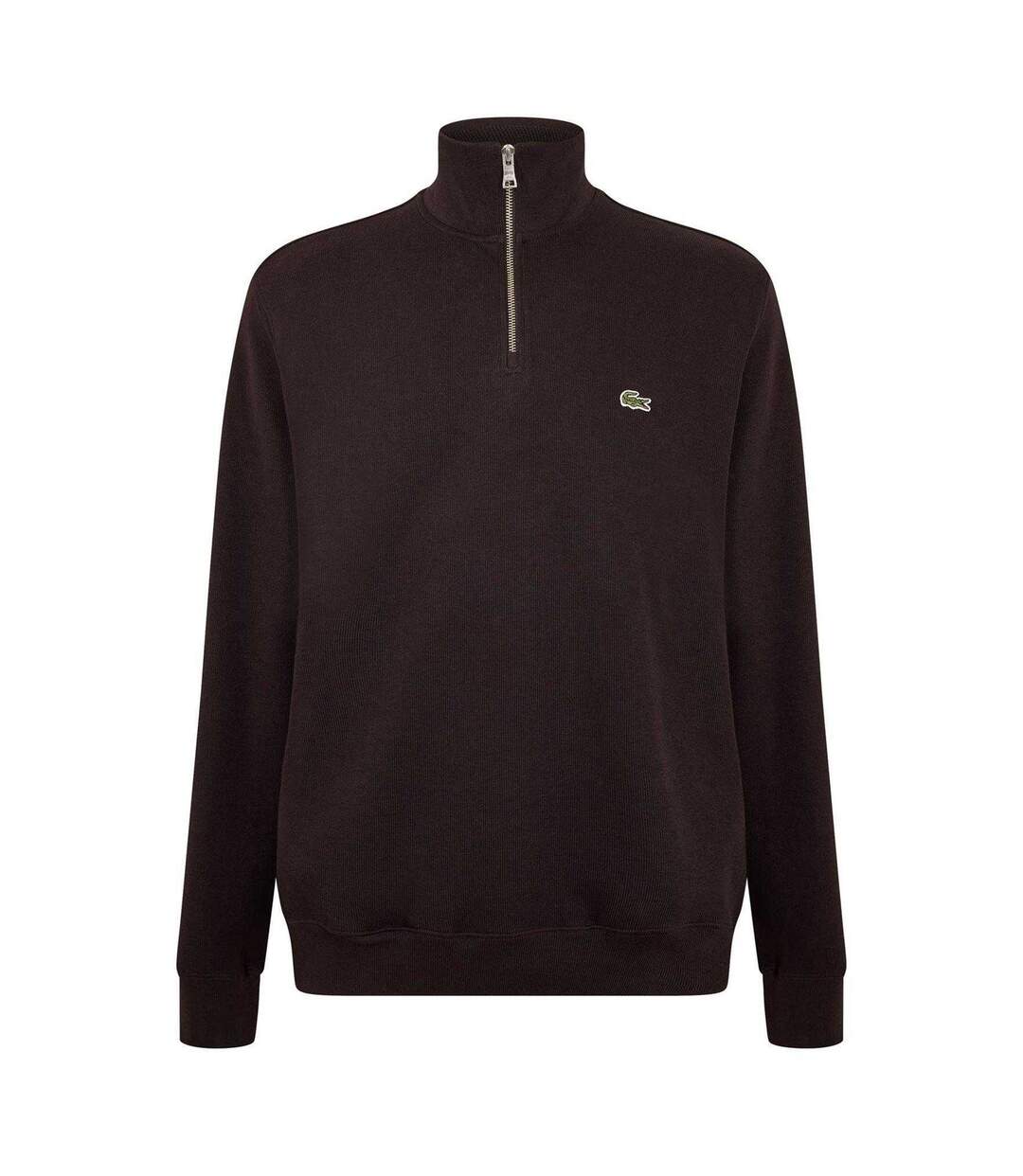 Sweat Homme Marron Lacoste-1