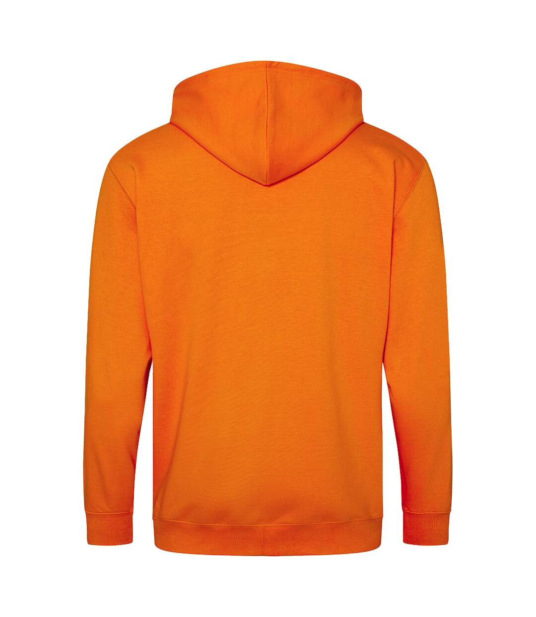 Sweatshirt à capuche et fermeture zippée homme moutarde Awdis-2