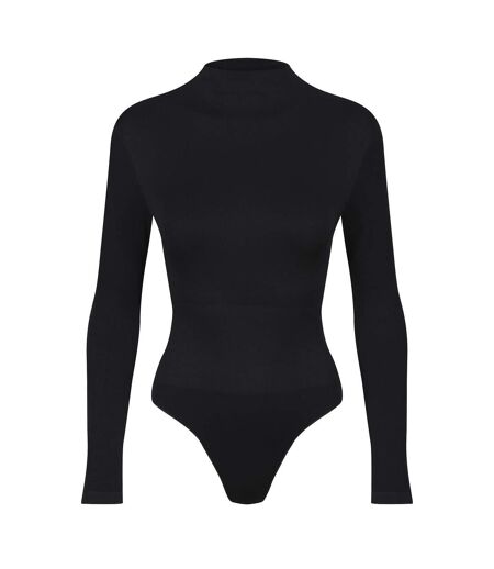 Ladies Essentials Turtle Neck Bodysuit Sculpting Recycled Stretch Fit