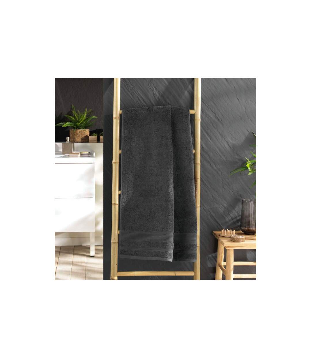 Drap de Douche Tendresse 70x130cm Anthracite-3