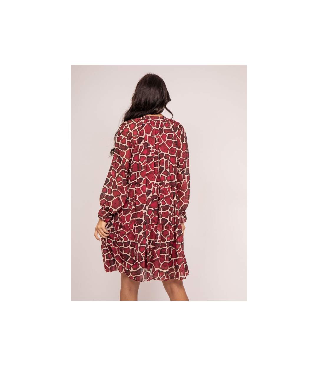 Robe courte motifs IFER - Dona X Lisa-2