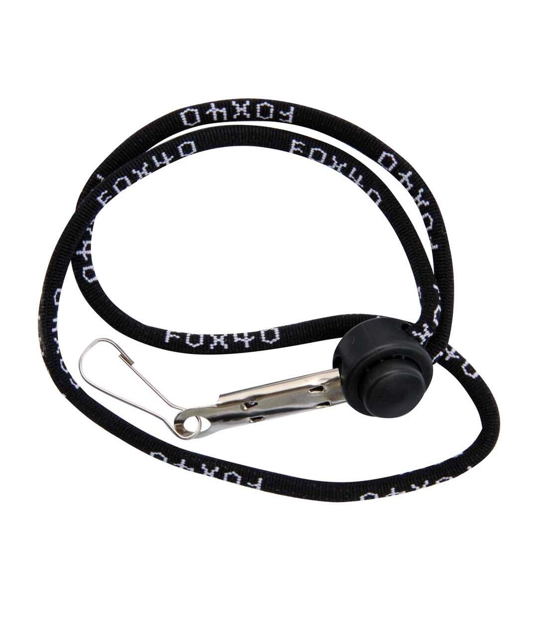 Wrist Lanyard Black White Fox 40-1