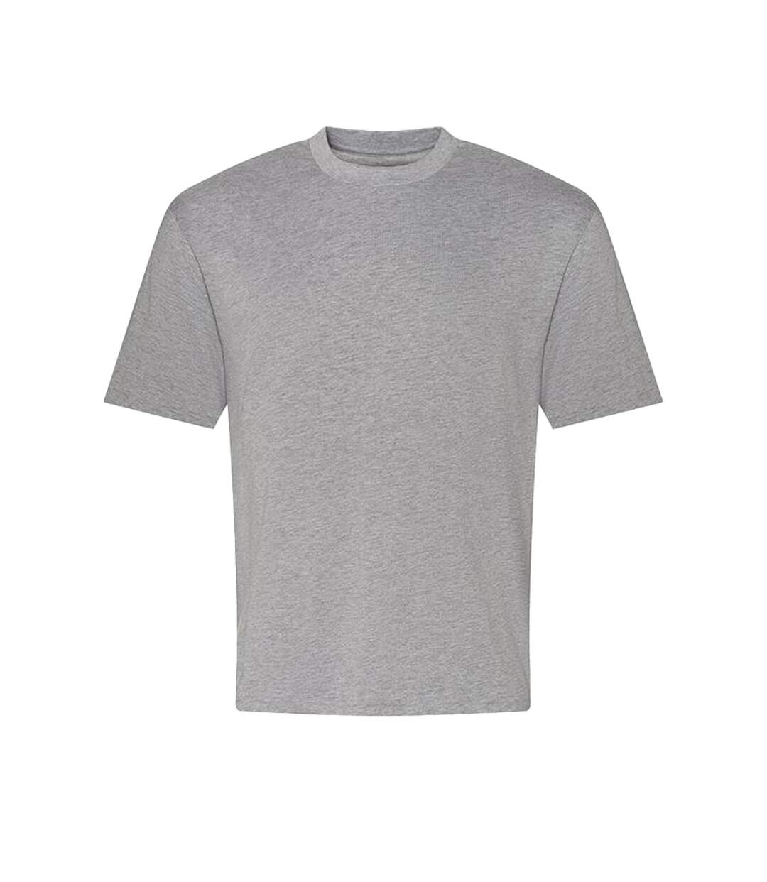 T-shirt homme gris chiné Awdis