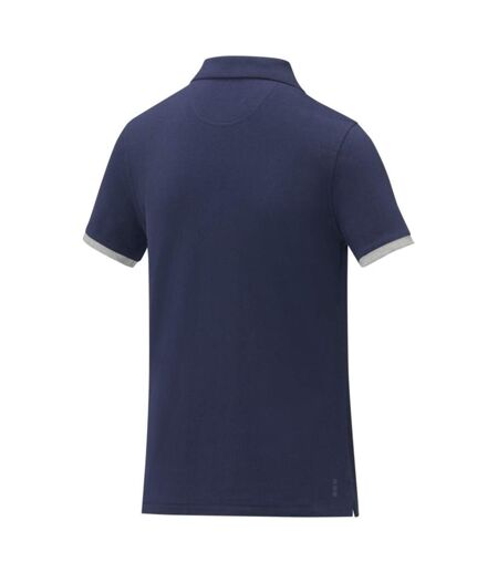 Elevate Womens/Ladies Morgan Short-Sleeved Polo Shirt (Navy)