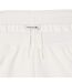 Womens/ladies Terrycloth Contrast Detail Shorts Cream Lacoste-2